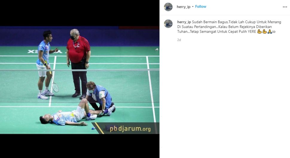 Respon Herry IP untuk Yeremia bikin netizen terharu. (Instagram/herry_ip)