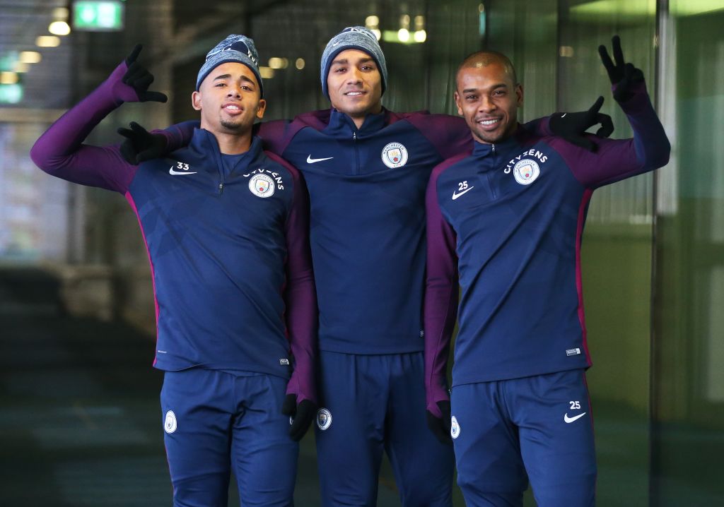 Danilo, Fernandindo dan Gabriel Jesus (Sumber: Dok Man.City)