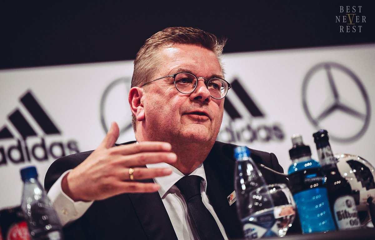 Presiden Jerman, Reinhard Grindel. (sumber: twitter/@DFB_Praesident).