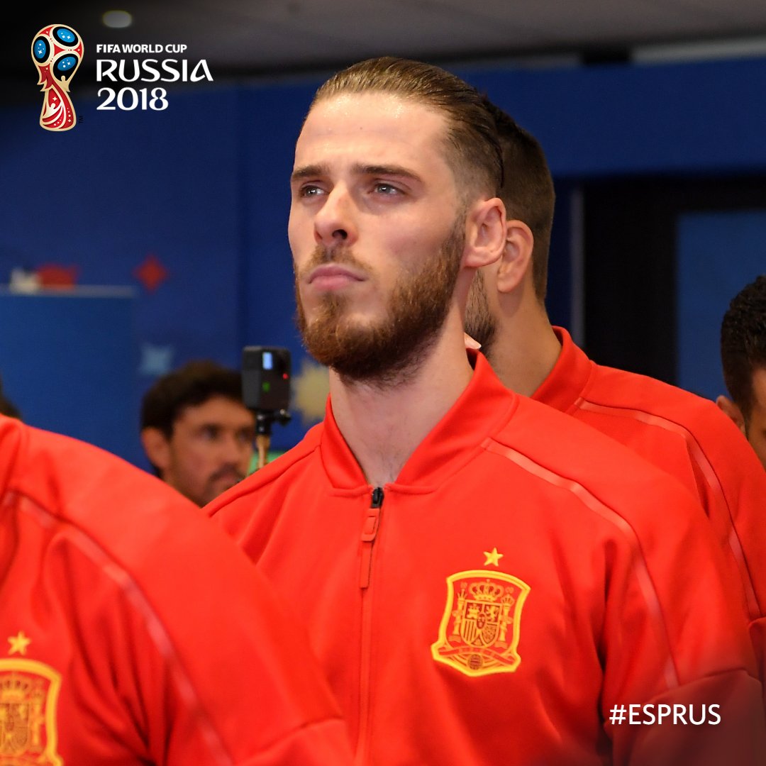 David De Gea. (Sumber: Twitter/@FIFAworldcup).