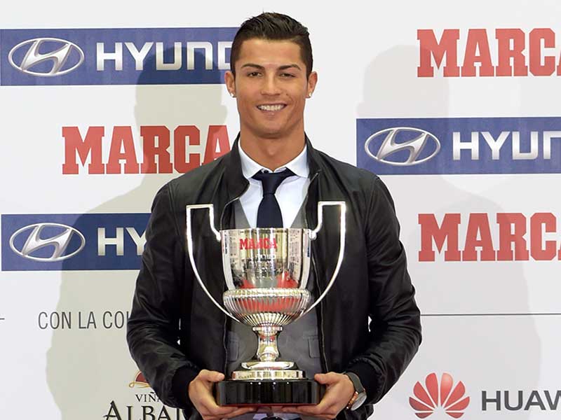 Cristiano Ronaldo Saat Meraih Top Skor La Liga (Sportkeeda)